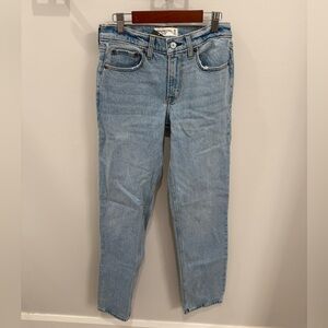 Abercrombie & Fitch Light Blue Straight Leg Jeans